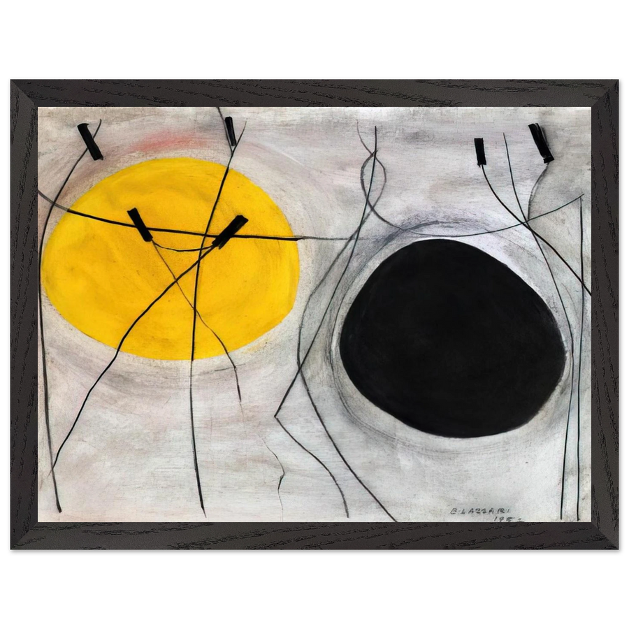 Senza titolo - 1952 by Bice Lazzari — Framed art print at Zephyeer