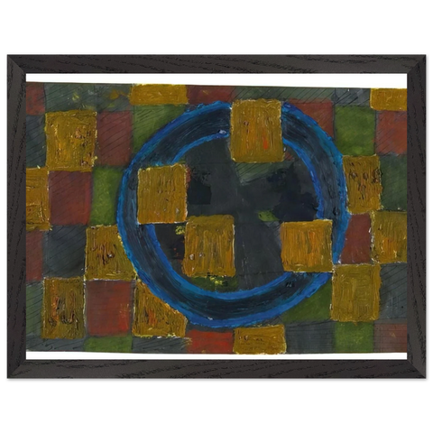 Kreise und Quadrate - 1963 by Johannes Itten — Framed art print at Zephyeer