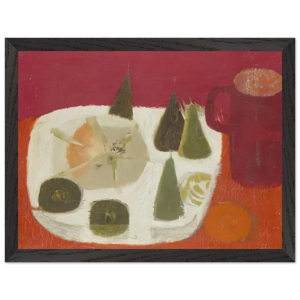 Red Jug - 1968 by Mary Fedden — Framed art print at Zephyeer