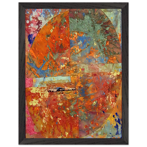 Baptistry by Sam Gilliam — Framed art print at Zephyeer