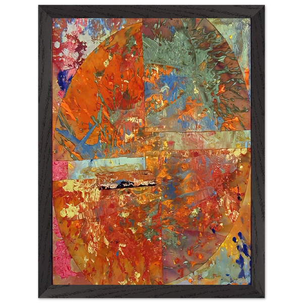 Baptistry by Sam Gilliam — Framed art print at Zephyeer