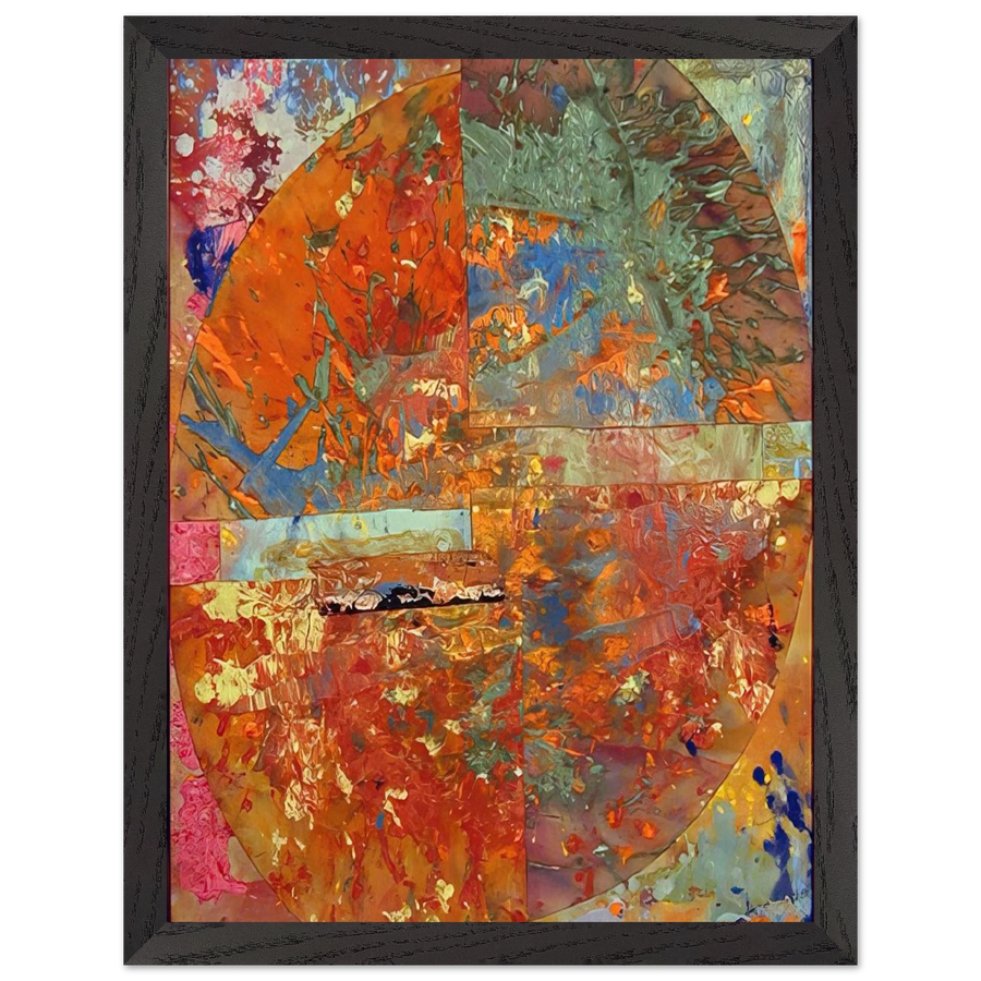 Baptistry by Sam Gilliam — Framed art print at Zephyeer