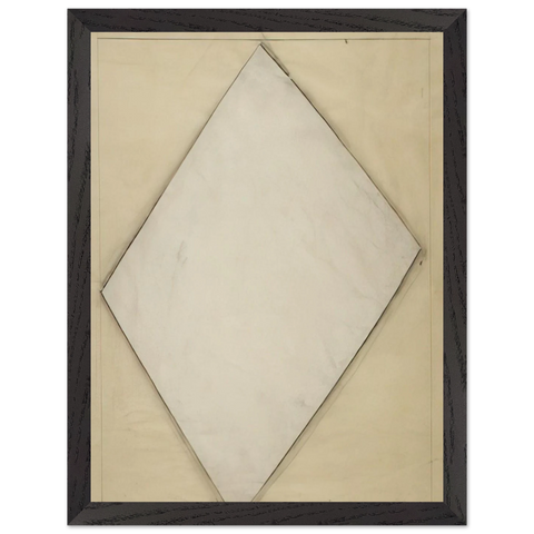 Study for White Sculpture by Ellsworth Kelly — Framed art print at Zephyeer