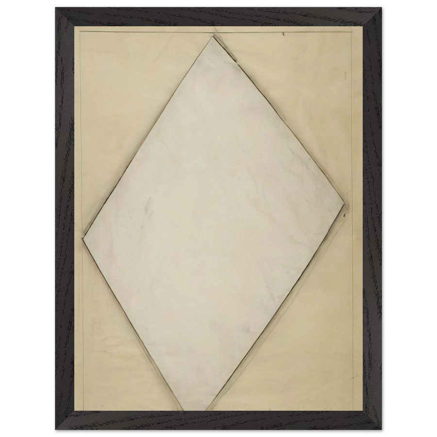 Study for White Sculpture by Ellsworth Kelly — Framed art print at Zephyeer