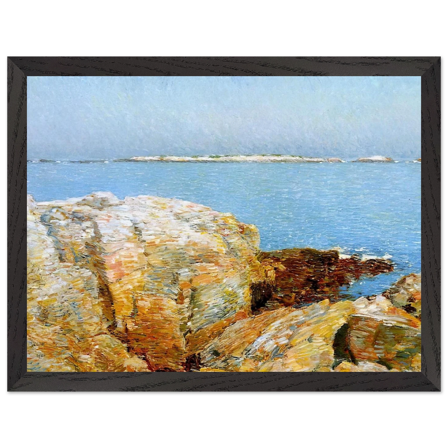 Duck Island by Childe Hassam — Framed art print at Zephyeer