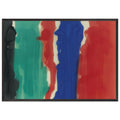 Addition VII (1958) by Morris Louis, framed poster, view 2