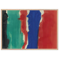 Addition VII (1958) by Morris Louis, framed poster, view 4