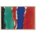 Addition VII (1958) by Morris Louis, framed poster, view 6