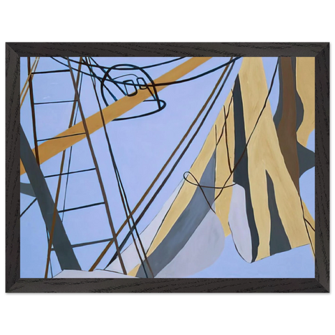 Corpus Christi - 1975 by Ralston Crawford — Framed art print at Zephyeer