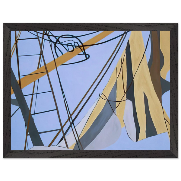 Corpus Christi - 1975 by Ralston Crawford — Framed art print at Zephyeer