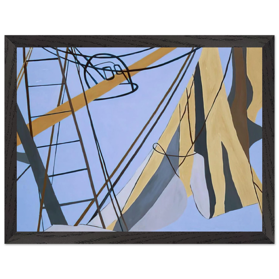 Corpus Christi - 1975 by Ralston Crawford — Framed art print at Zephyeer
