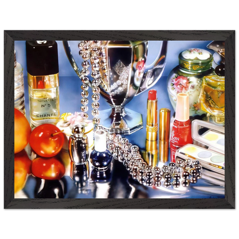 CHANEL 1974 by Audrey Flack — Framed art print at Zephyeer