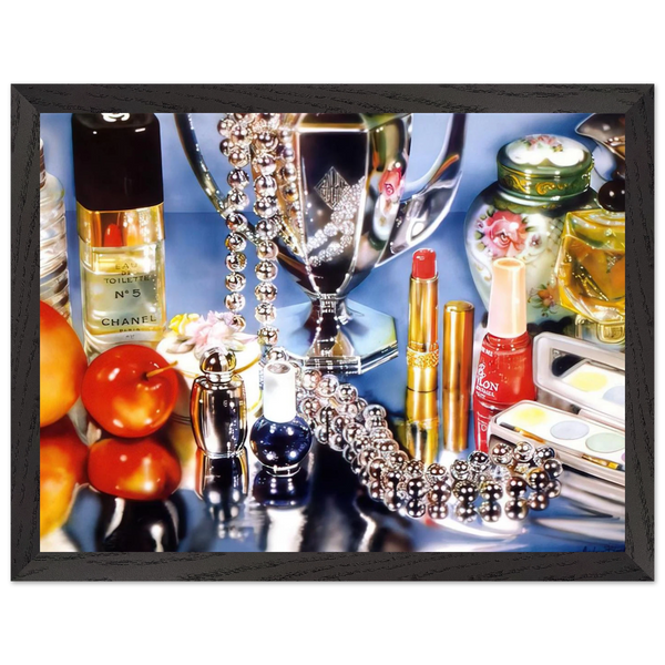 CHANEL 1974 by Audrey Flack — Framed art print at Zephyeer