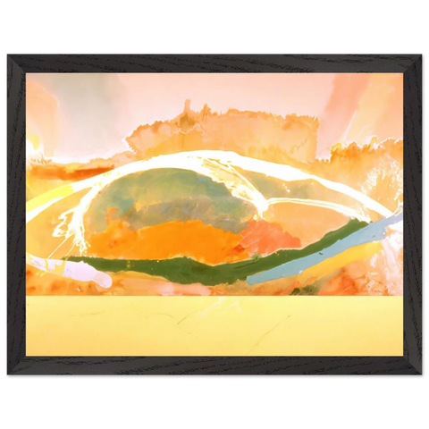 Sunday Afternoon - 1969 by Ronnie Landfield — Framed art print at Zephyeer