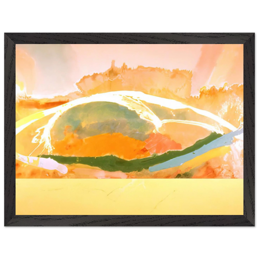 Sunday Afternoon - 1969 by Ronnie Landfield — Framed art print at Zephyeer