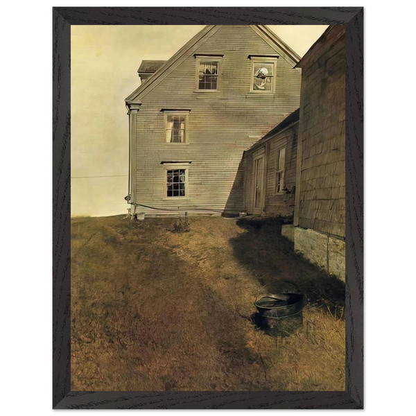 WEATHERSIDE by Andrew Wyeth — Framed art print at Zephyeer