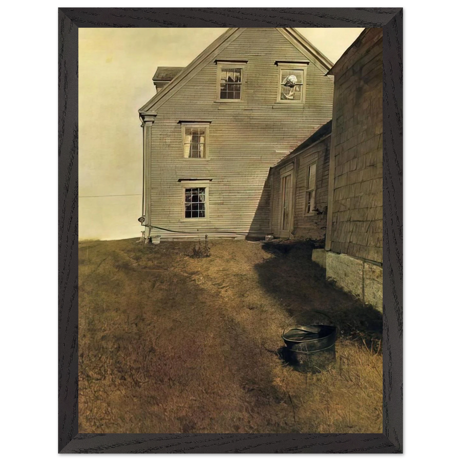 WEATHERSIDE by Andrew Wyeth — Framed art print at Zephyeer