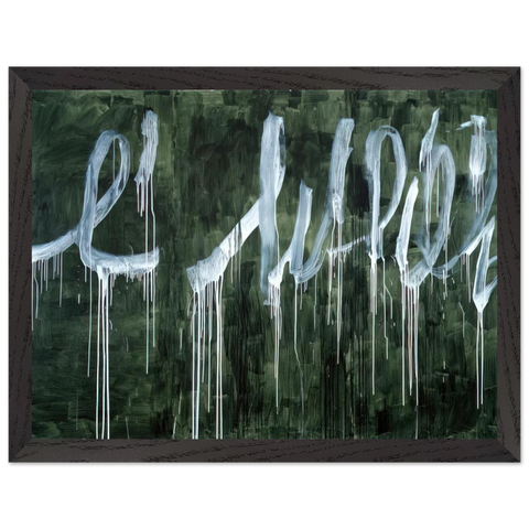 III Notes From Salalah  Note I by Cy Twombly — Framed art print at Zephyeer