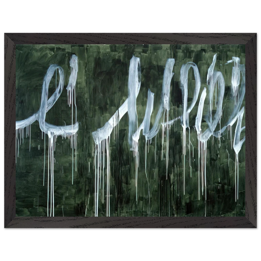 III Notes From Salalah  Note I by Cy Twombly — Framed art print at Zephyeer