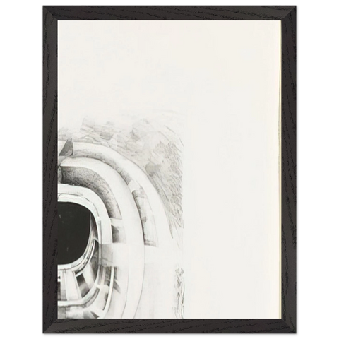 NINTH STONE 1968 by Lee Bontecou — Framed art print at Zephyeer