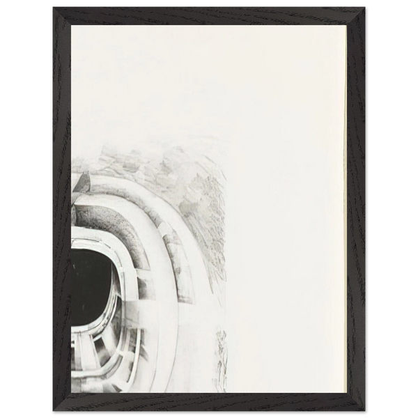 NINTH STONE 1968 by Lee Bontecou — Framed art print at Zephyeer