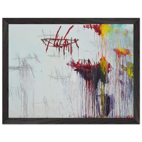 Lepanto, Part VI by Cy Twombly — Framed art print at Zephyeer