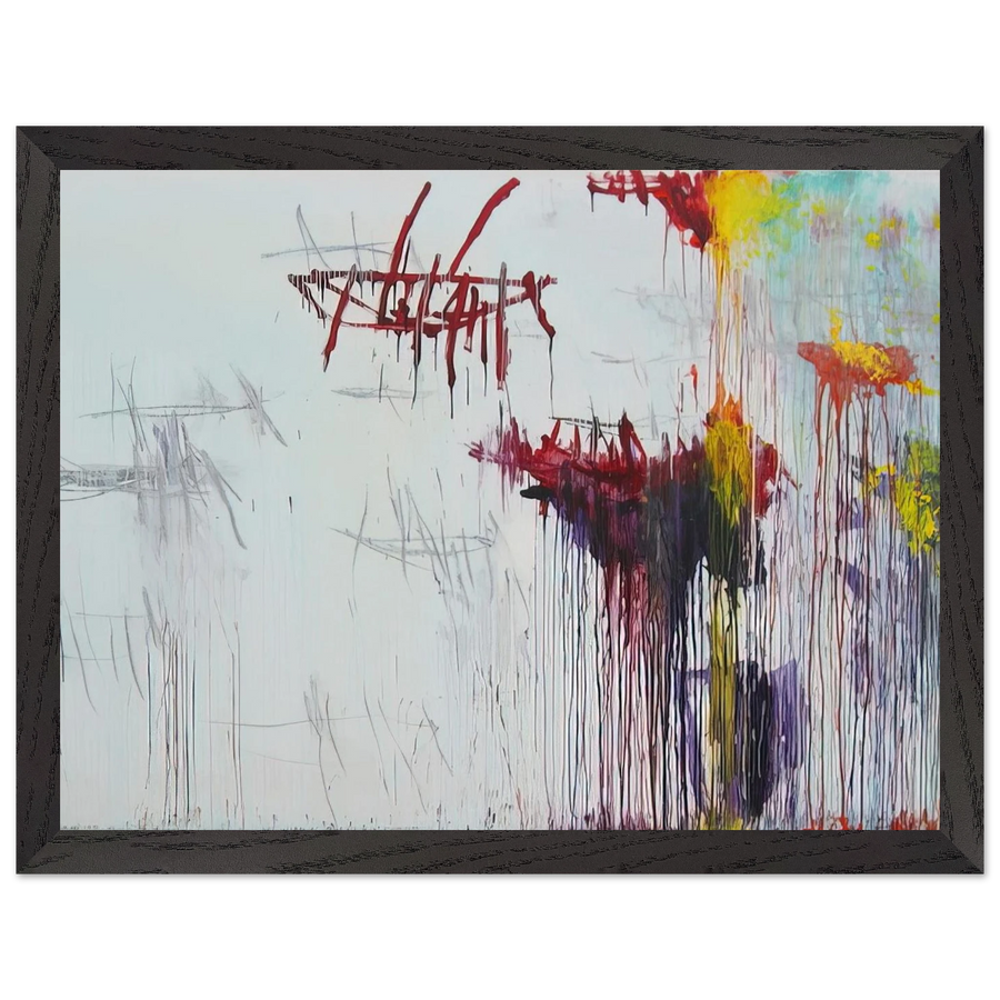 Lepanto, Part VI by Cy Twombly — Framed art print at Zephyeer