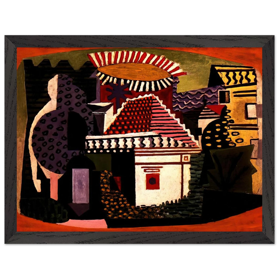 Landscape of Juan-les-Pins by Pablo Picasso — Framed art print at Zephyeer