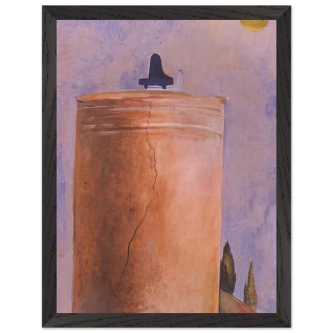 TOWER by Salvador Dali — Framed art print at Zephyeer