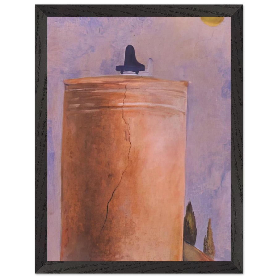 TOWER by Salvador Dali — Framed art print at Zephyeer