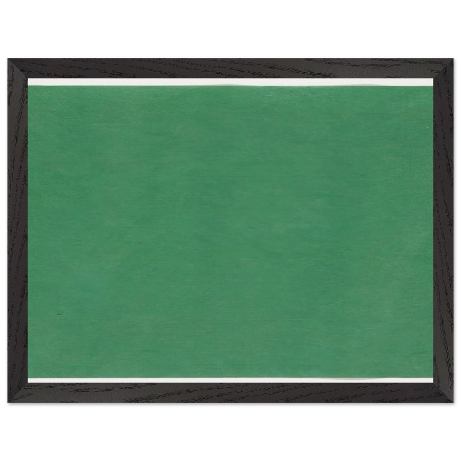 Green by Ellsworth Kelly — Framed art print at Zephyeer