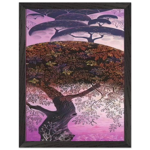 California Tapestry by Eyvind Earle — Framed art print at Zephyeer