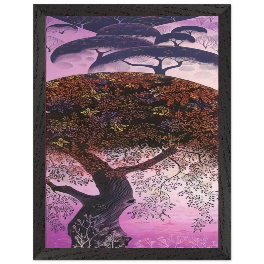 California Tapestry by Eyvind Earle — Framed art print at Zephyeer