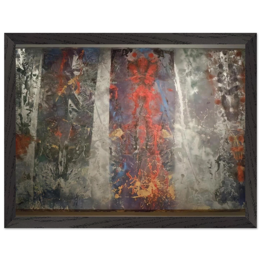 Restore by Sam Gilliam — Framed art print at Zephyeer