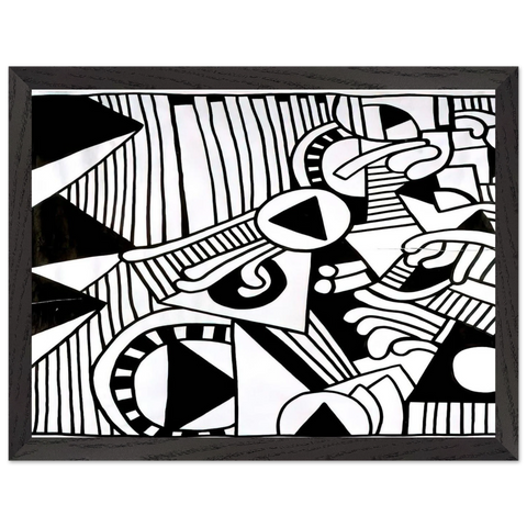 UNTITLED 1978 1 by Keith Haring — Framed art print at Zephyeer