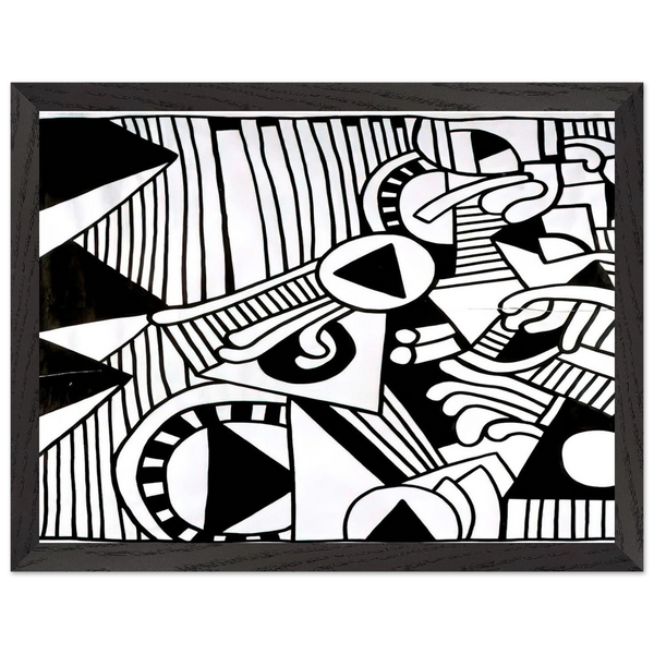 UNTITLED 1978 1 by Keith Haring — Framed art print at Zephyeer