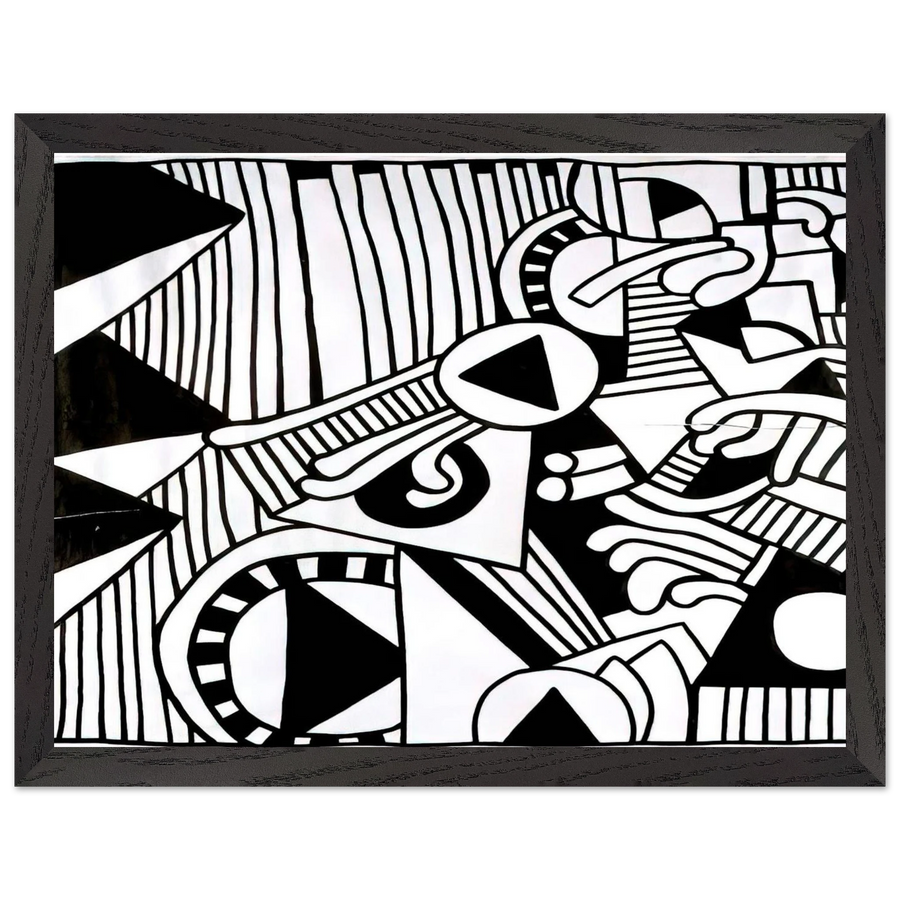 UNTITLED 1978 1 by Keith Haring — Framed art print at Zephyeer