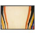 Alpha (1960) by Morris Louis, framed poster, view 2