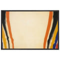 Alpha (1960) by Morris Louis, framed poster