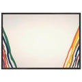 Alpha Phi (1961) by Morris Louis, framed poster, view 2