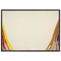 Alpha Upsilon (1960) by Morris Louis, framed poster, view 2