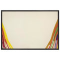 Alpha Upsilon (1960) by Morris Louis, framed poster