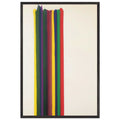Alphard (1961) by Morris Louis, framed poster