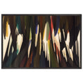 Ambi I (1960) by Morris Louis, framed poster