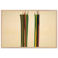 Artwork by Morris Louis, framed poster, view 6