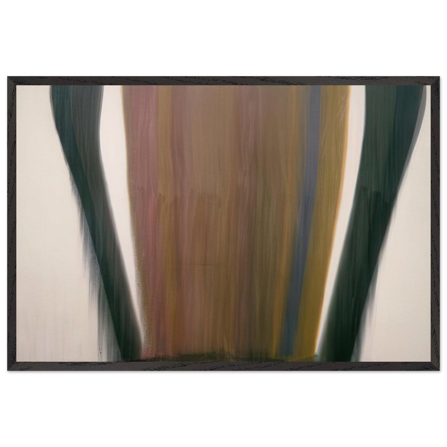 Aurora (1958) by Morris Louis, framed poster