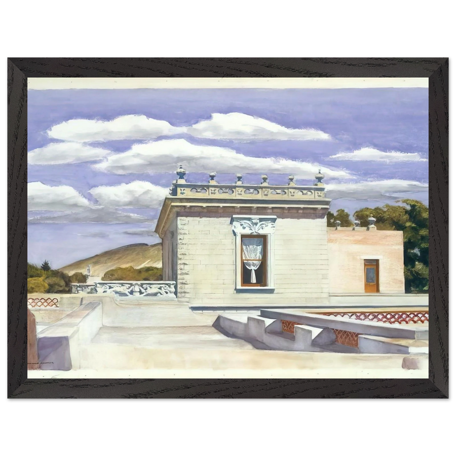 Saltillo Mansion by Edward Hopper — Framed art print at Zephyeer