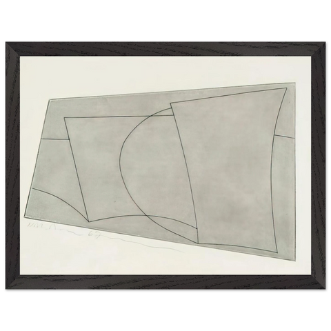 Aegean 2 - 1967 by Ben Nicholson — Framed art print at Zephyeer