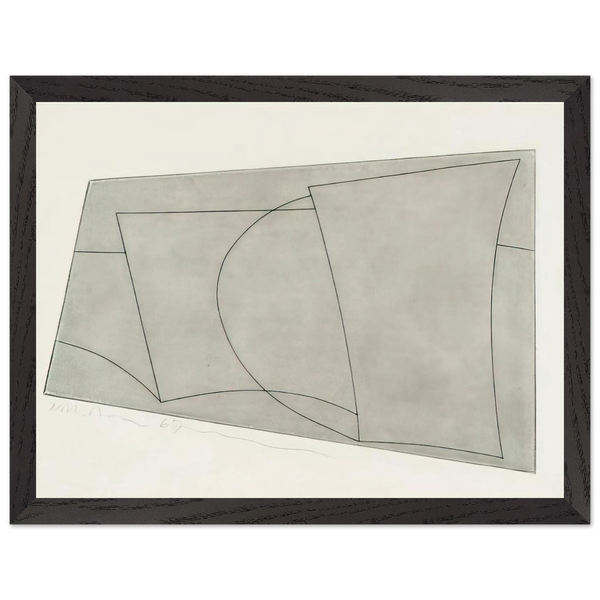 Aegean 2 - 1967 by Ben Nicholson — Framed art print at Zephyeer