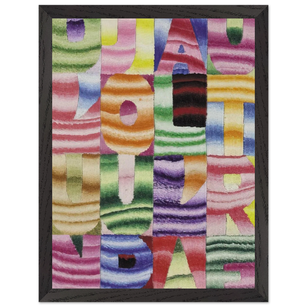 D UN JOUR A L AUTRE by Alighiero Boetti — Framed art print at Zephyeer